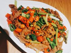 小炒黄牛肉-一个叫川的地方(麒麟新天地店)