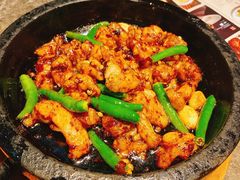 铁板牛蛙-绿茶餐厅(天津天河城店)