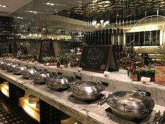 自助取餐区-城市名人酒店-喝彩西餐厅(名人城市广场店)