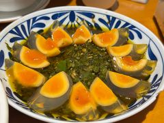 烧椒拌皮蛋-永乐饭店