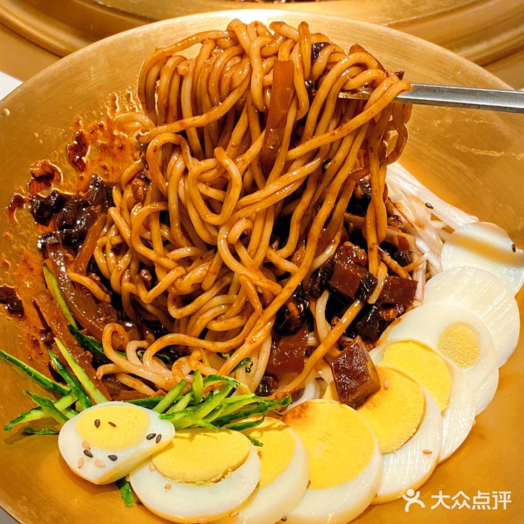 西安No.1韩式烤肉🔥炸酱面好吃哭‼️