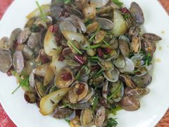 辣炒花蛤-叶存利海鲜大馅饺子(东戴河止锚湾店)