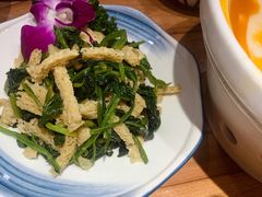 菠菜拌面筋-品回味清真西北楼(宁波首店)