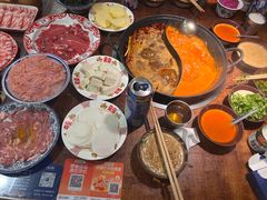 牛油番茄鸳鸯锅-楠火锅(西单店)