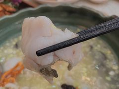 高汤脆米浸桂花鱼-轩记海鲜餐厅·四十五年老字号·经典粤菜(西区彩虹店)