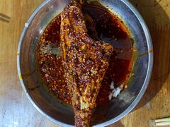 烤巴掌耗儿鱼-袁师傅烤肉(弹子石店)