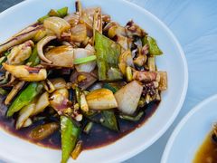 爆炒鱿鱼-丰收渔港饭店(嵊泗店)