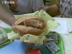 20100704-华莱士·全鸡汉堡(五爱道店)