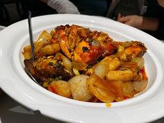 湖蟹炒年糕-二泉园老菜馆·百年无锡菜