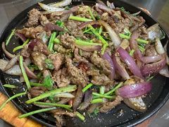 孜然牛肉-祝家饺子馆