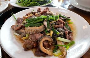Stir-fried Beef Offal with Ginger and Scallion