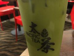 冰柚子银耳纯抹茶-太平洋咖啡(五月花店)