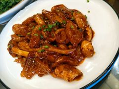 葱烧海参蹄筋-津菜宋记老房子(鼓楼店)