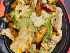 铁板实蛋大头菜-月见山烧鸽子海鲜小串