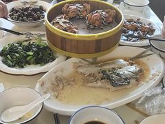 -七的湖·晚芳亭·阳澄湖农家菜·大闸蟹(莲花岛店)