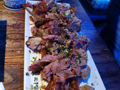 烤羊腿-三个蒙古大叔羊肉串(大宁店)