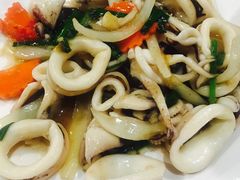 炒鱿鱼-班赞海鲜市场