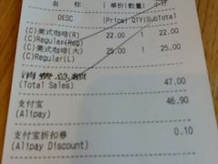 账单-Wagas沃歌斯(百盛优客店)