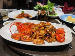 原蒜头抽焗波士顿龙虾-彩丰楼中餐厅(佘山世茂洲际酒店)