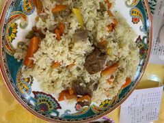 新疆抓饭-新疆巴州金丝特餐厅(大钟寺店)