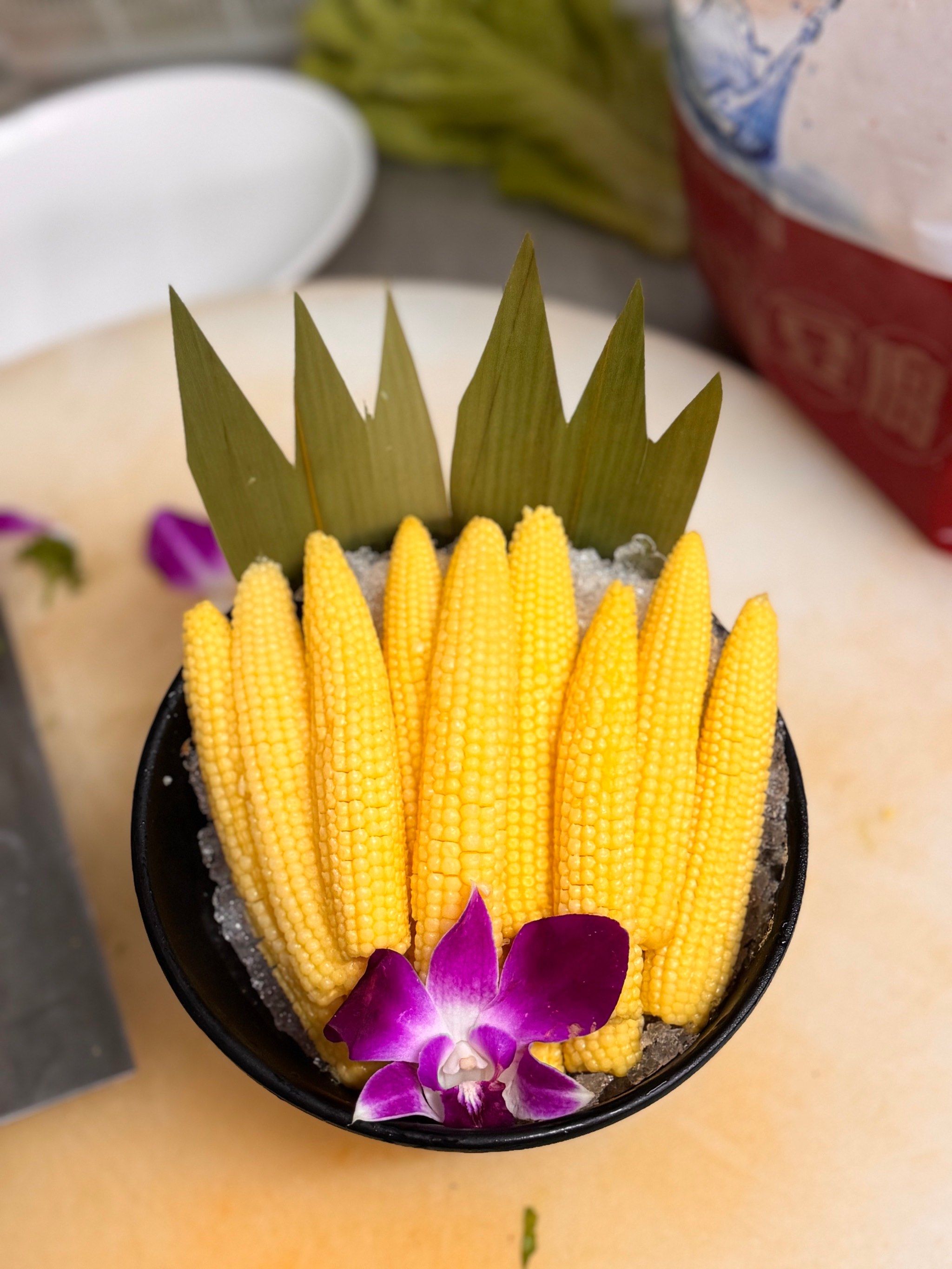 蔬菜花样切法 #葫芦丝 #摆盘妙招大放送 #水果切法 #甜玉米 #薯条