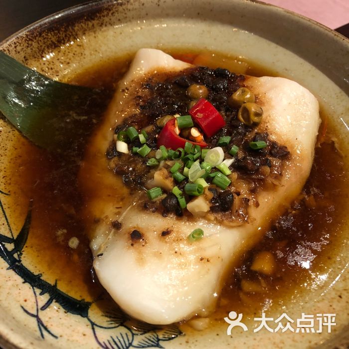 甘树子豉汁蒸鱼