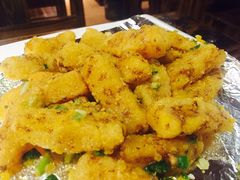 蛋黄南瓜-金厨帽烤鱼(芦庄店)