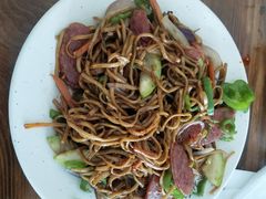 香肠炒面-蒋家桥饺面店(四望亭路店)