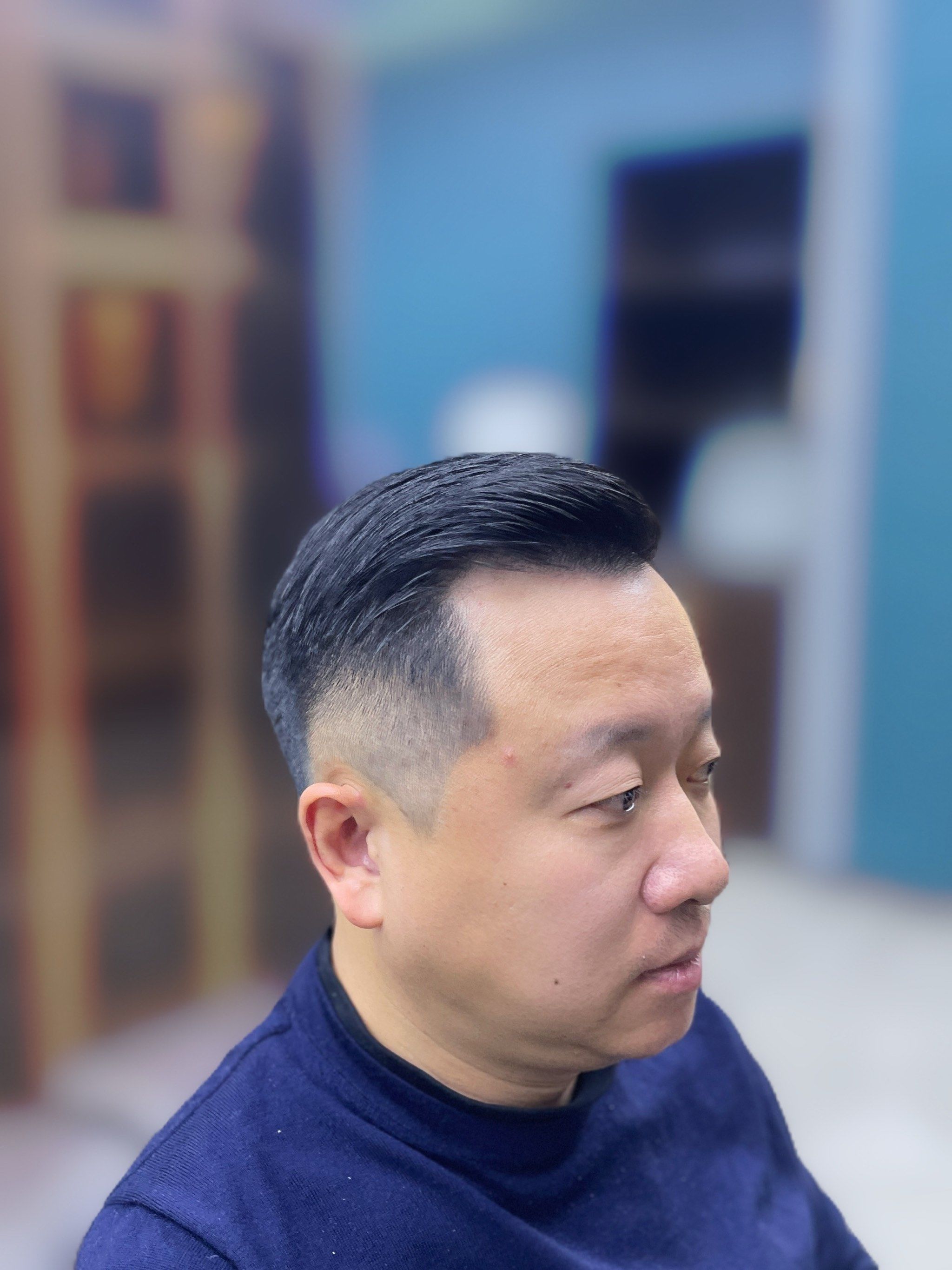 剪出男士的简约魅力侧背