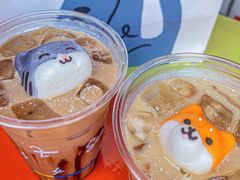 柴柴焦糖燕麦拿铁-Seesaw Coffee(上生新所店)