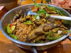 牛肝菌炒饭-老滇山寨•云南特色菜•地方菜•民族风情歌舞表演(金碧店)