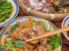 -竹笼蹄花蘸水菜