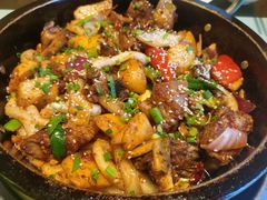 土豆炕羊排-清真·伊然轩青海特色美食