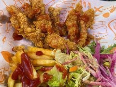 甜辣炸鸡（有骨）-玄希浪漫厨房·韩料烤肉(湖滨银泰in77店)