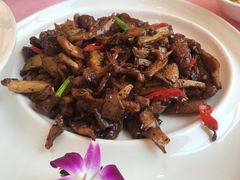 牛肉杏鲍菇-复旦大学本部-食堂