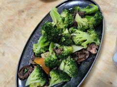 炒西兰花-海滨鸭仔饭(海宁店)