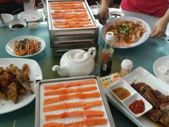 -东江湖游水三文鱼美食城
