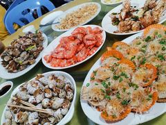 -霞涌市场海鲜摆卖区
