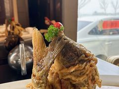 糖醋黄金鲤鱼-老牌坊鲁菜名店(聊城美食岛店)