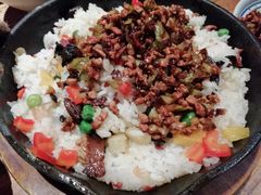 牛肝菌洋芋火腿焖饭-云海肴·汽锅鸡·云南菜(领展购物广场·中关村店)