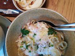 奶油培根半熟蛋意面-EN SPACE恩空间