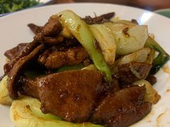 菜心炒猪肝-奎元馆.百年奎元.非遗传承(西湖边的解放路店)