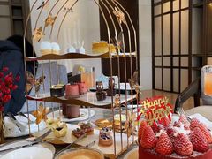 英式花园下午茶-JW酒廊 JW Lounge(上海鲁能JW万豪侯爵酒店)