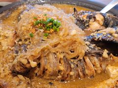 油爆蒜蓉粉丝烤鱼-鱼酷活鱼烤鱼(静安大融城店)