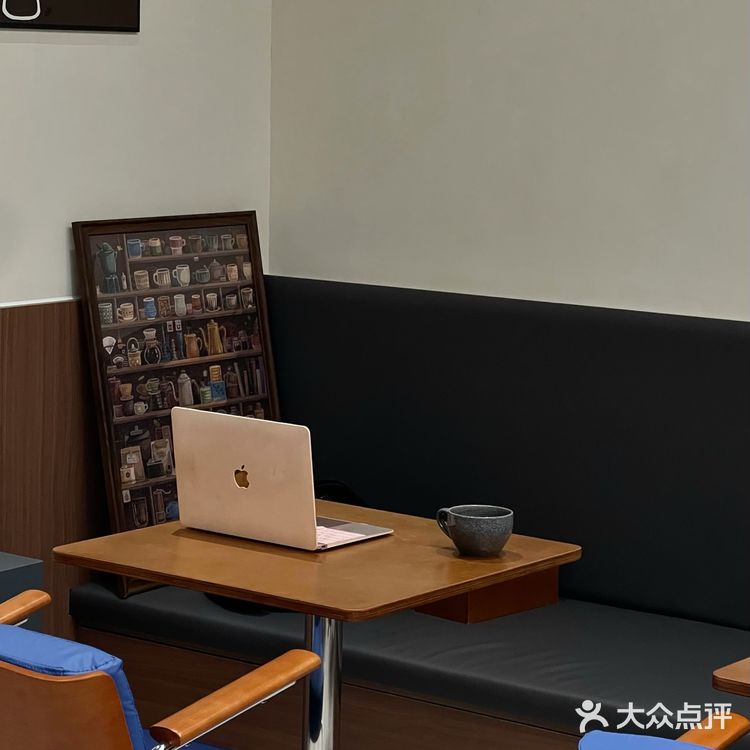杭州！中古风咖啡店...🪑🔵蓝色真的好！！