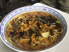 葱油肉丝面-大时代美食面馆