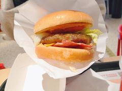 汁汁厚作牛肉汉堡单层单人餐-肯德基(大兴火车站店)