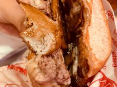 蘑菇牛肉汉堡-FATBURGER 特富客汉堡(外交公寓店)