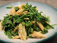 凉拌丝瓜尖-黑窑厂糖油饼烤鸭·清真菜(旗舰店)