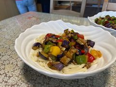 茄子肉丁拌面-文三里屯面馆(三里屯店)